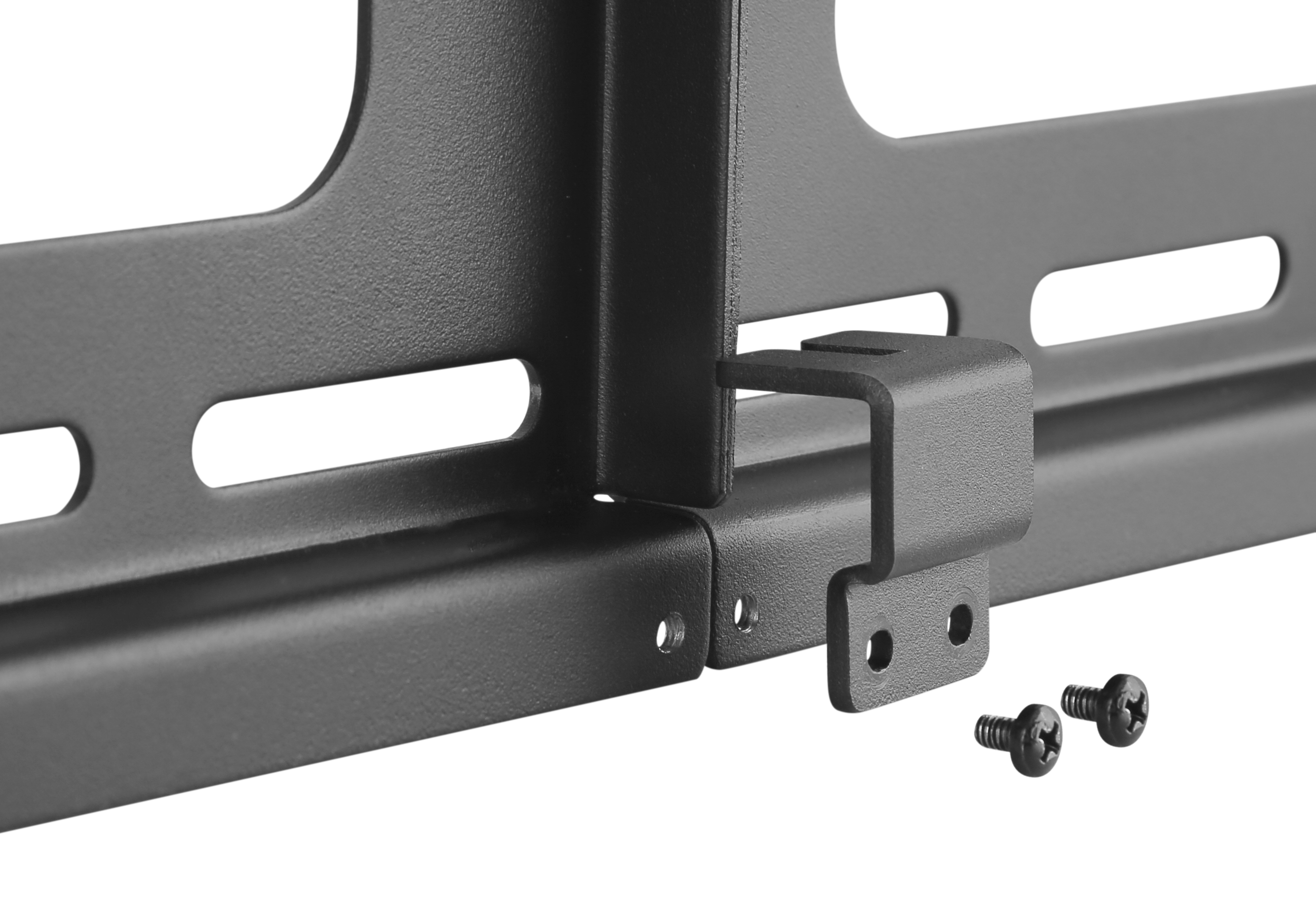 WMLU Wall Mounted Unistrut Menu Board Brackets - 18?? Tilt Adjustment For 30-65+ Inch Displays