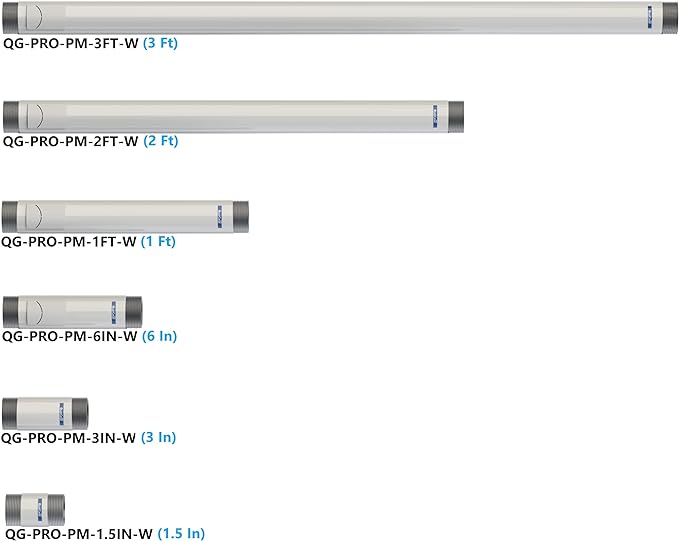 QualGear Pro-AV 1.5-Inch NPT Pipes