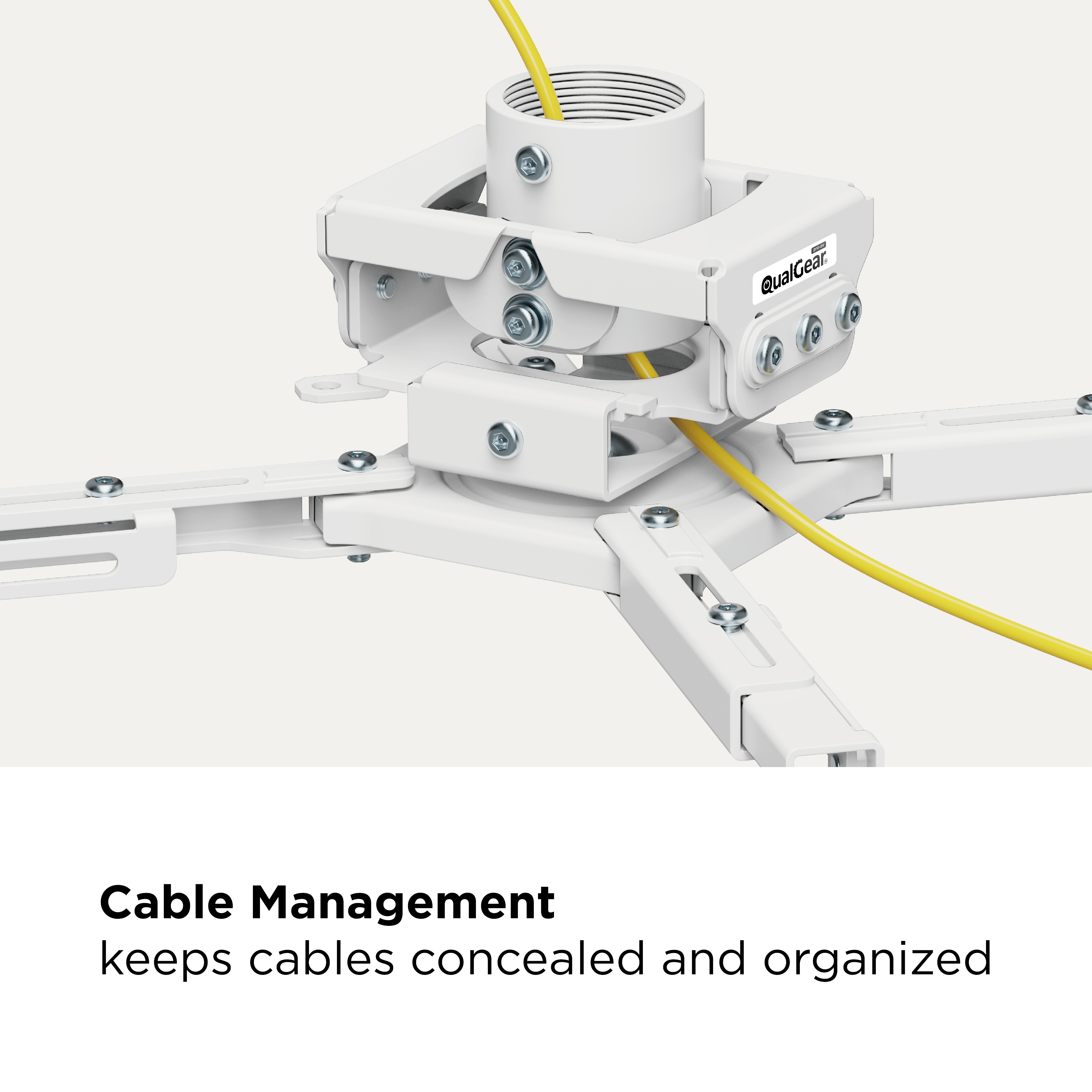 QualGear  QG-PRO-PM-50-W Pro-AV Projector Mount for 1.5